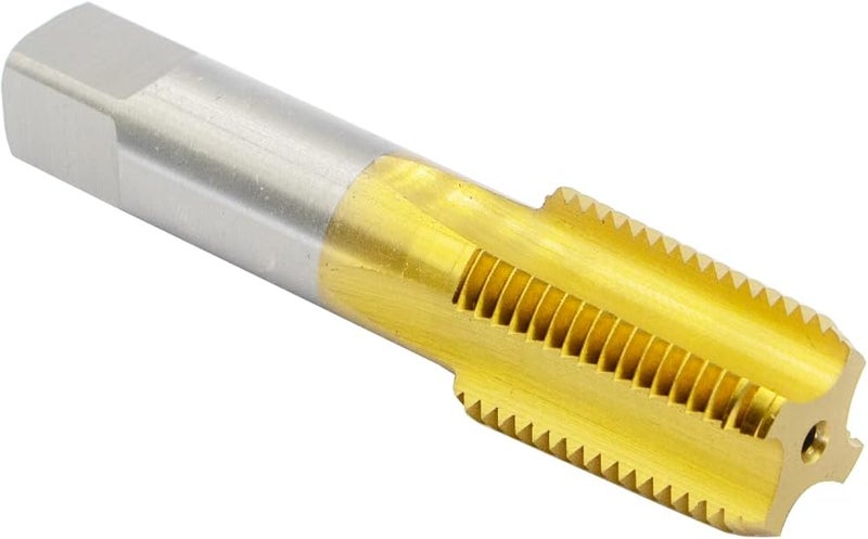LingGan 1/2-14 NPT Tap Pipe Thread, M35 Cobalt Steel, Extra Hard, Industrial Grade for Heavy-Duty Jobs, More Durable & Heat Resistant, Perfect for Stainless Steel - Ideal for DIY & Professionals - Image 1